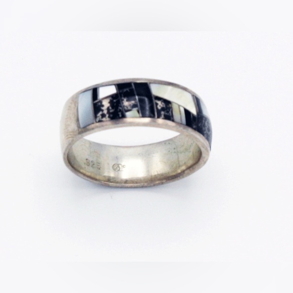 Inlay Sterling Ring
